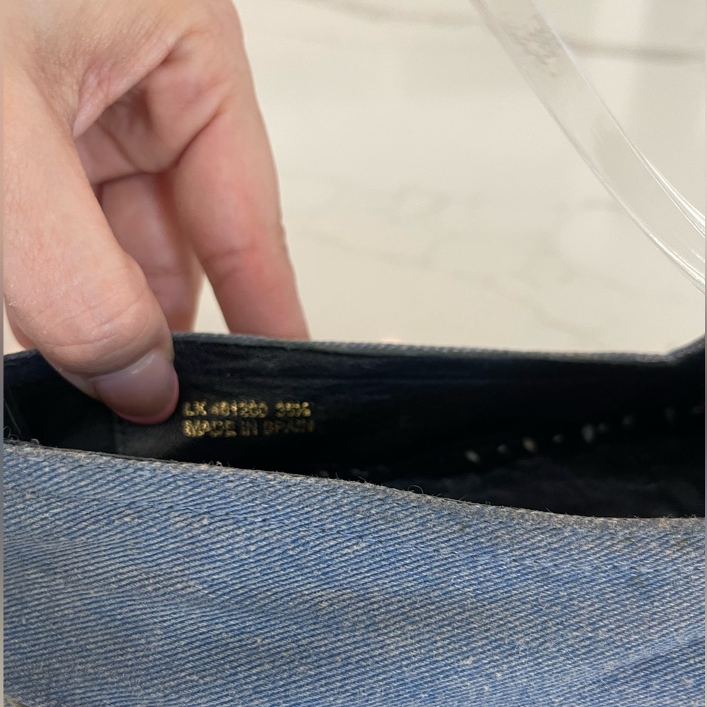 Saint Laurent Cotton Denim Espadrille Loafers (unrestored) – Women’s - Picture 8 of 11